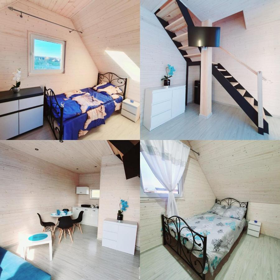 Diamenty Baltyku Domki Wakacyjne Balia Z Jacuzzi Mielenko Extérieur photo