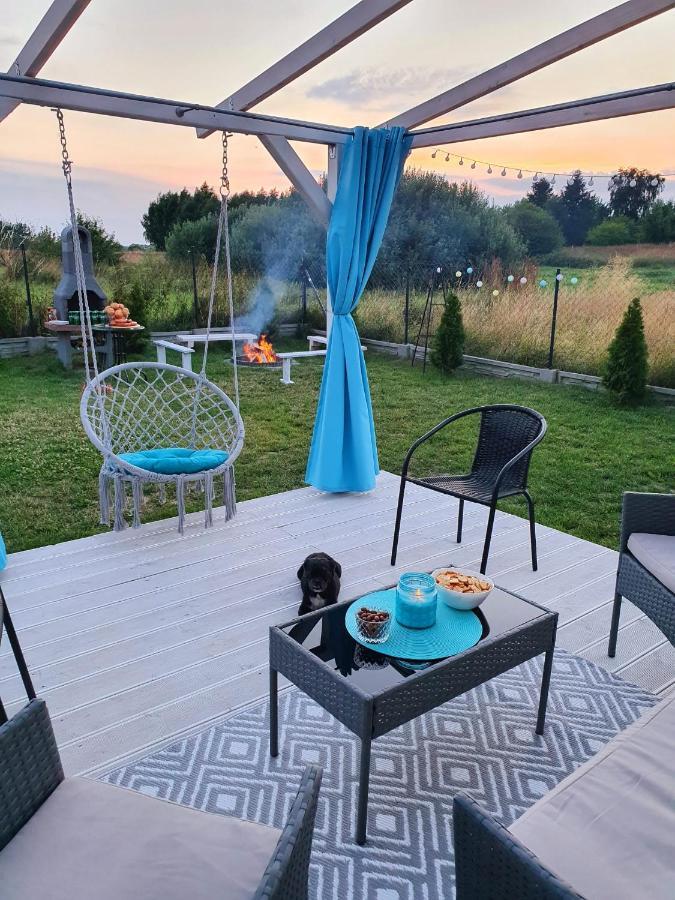 Diamenty Baltyku Domki Wakacyjne Balia Z Jacuzzi Mielenko Extérieur photo